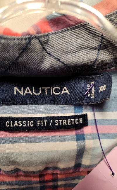 Nautica Men's Size XXL Blue Shirt