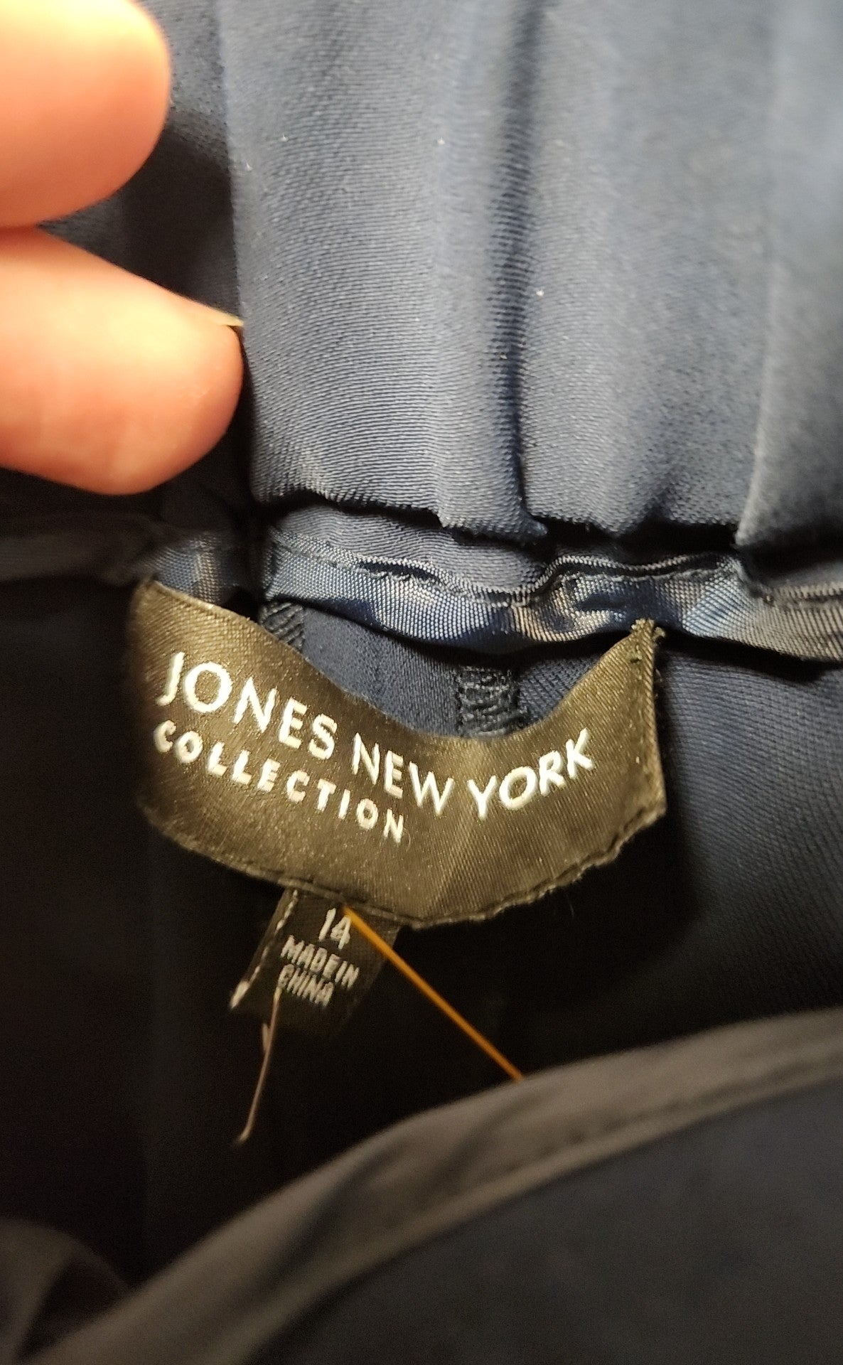 Jones New York Women's Size 14 Navy Pants
