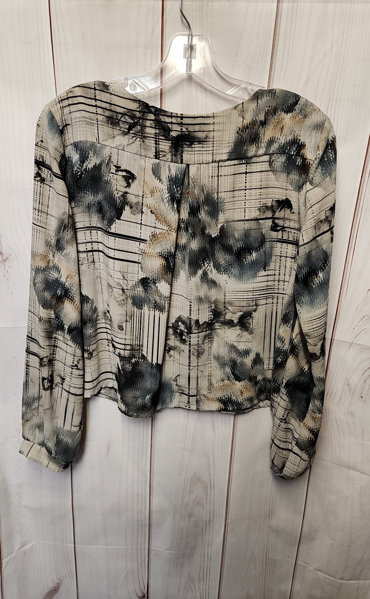 Astr the Label Women's Size S Gray Long Sleeve Top