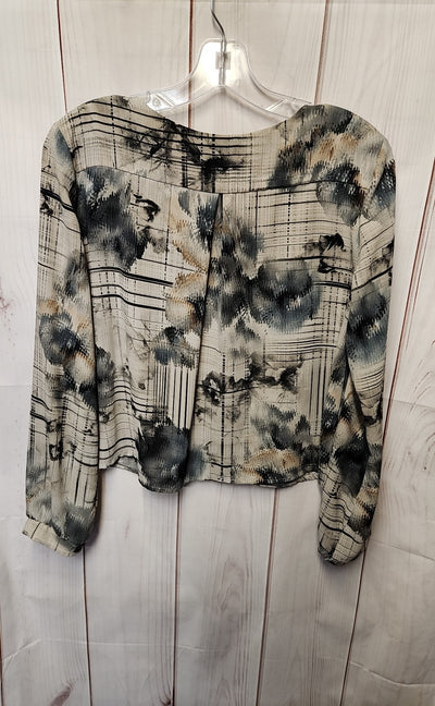 Astr the Label Women's Size S Gray Long Sleeve Top