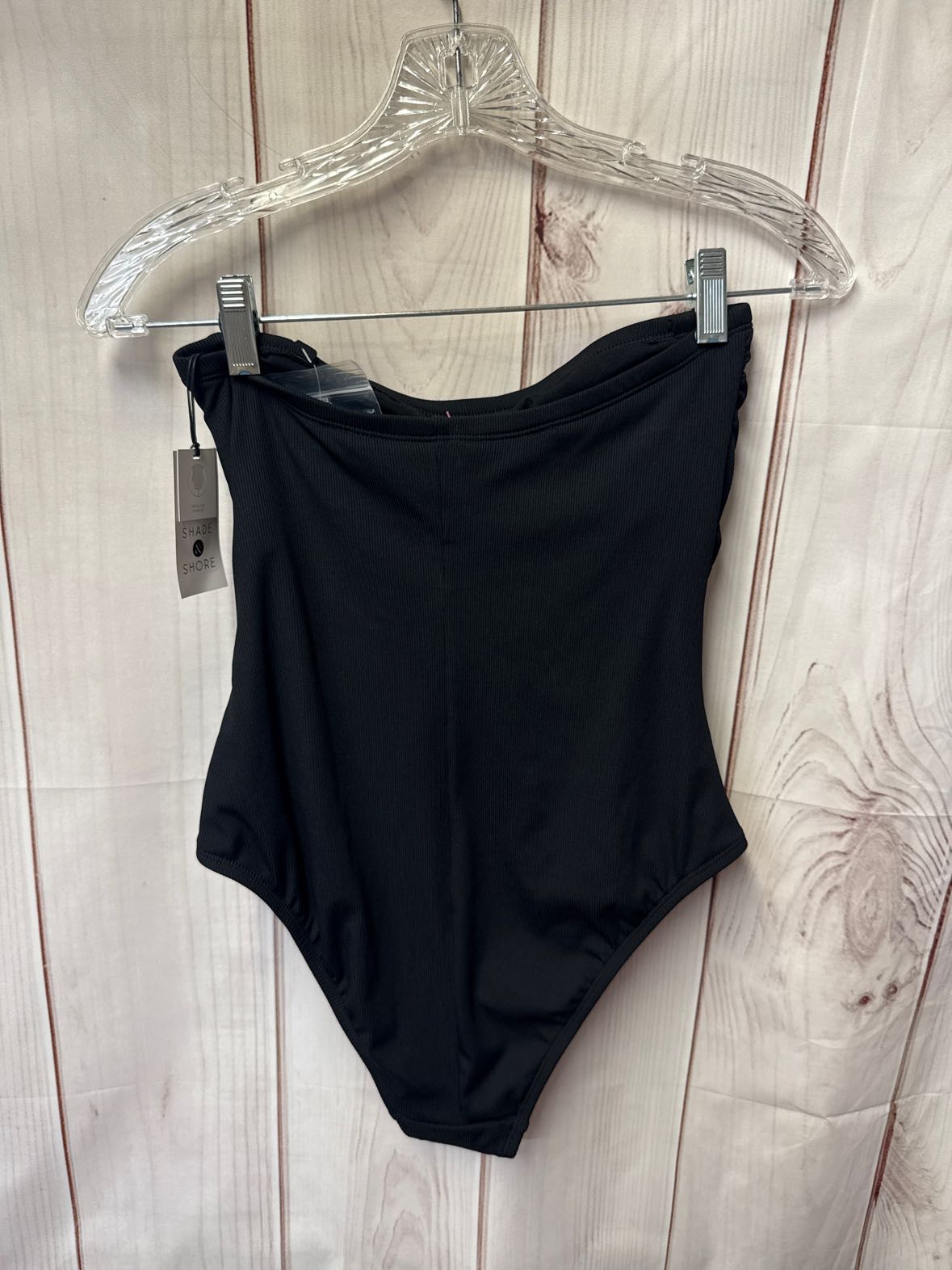 NWT Shade Shore Women's Size M Black Swimsuit