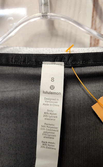 Lululemon Women's Size 8 Black Active Jacket