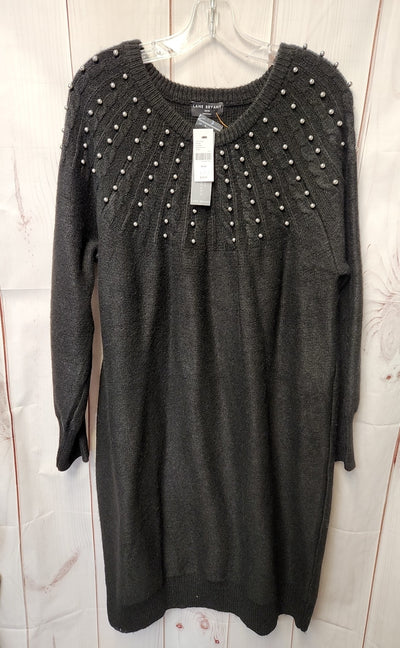 NWT Lane Bryant Women's Size 18/20 Black Knit Dress