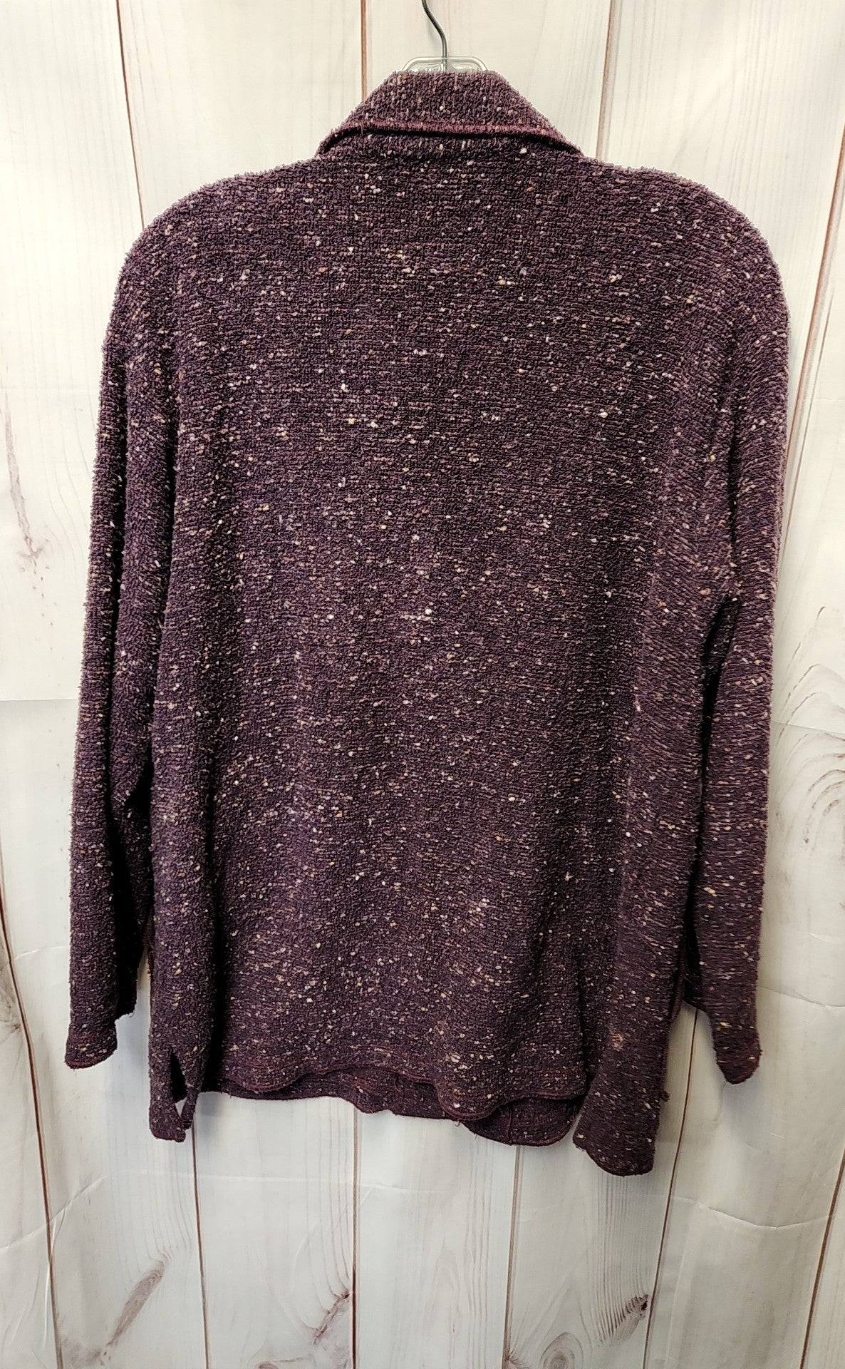 Democracy Women's Size M Purple Cardigan