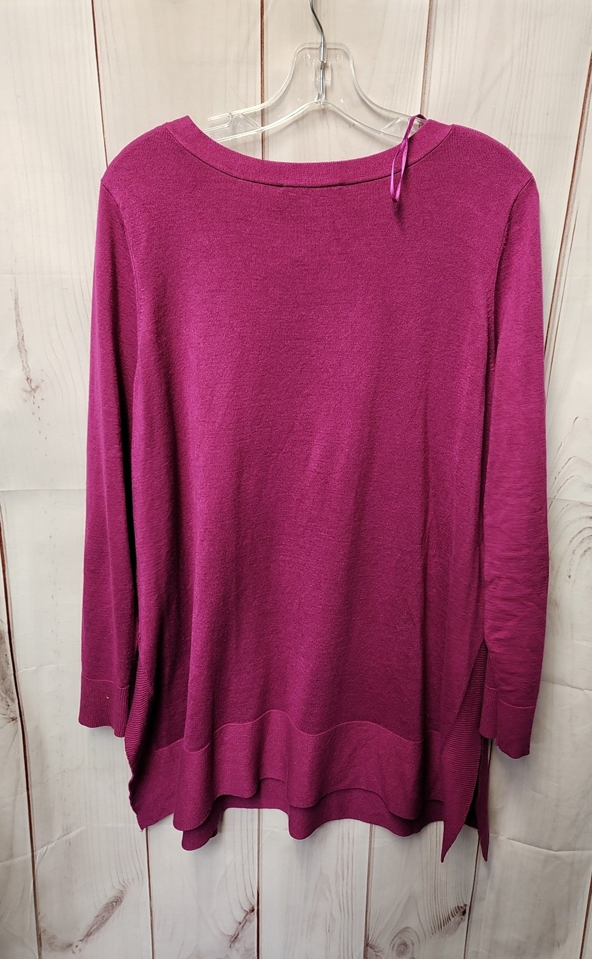 Cyrus Women's Size 1X Purple Sweater
