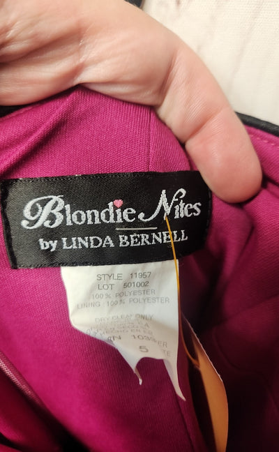 Blondie Nites Women's Size 5 Pink Dress