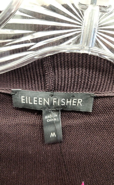 Eileen Fisher Women's Size M Brown Cardigan