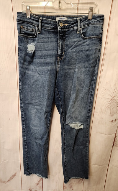 Denizen Levis Women's Size 29 (7-8) Blue Jeans High Rise Ankle Straight