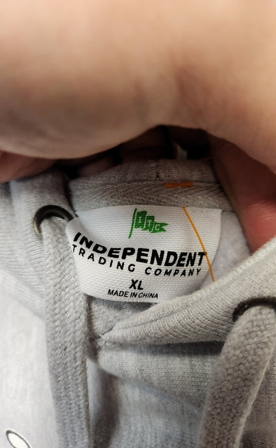 Kiddo Independent Trading Co. Men's Size XL Gray Sweatshirt