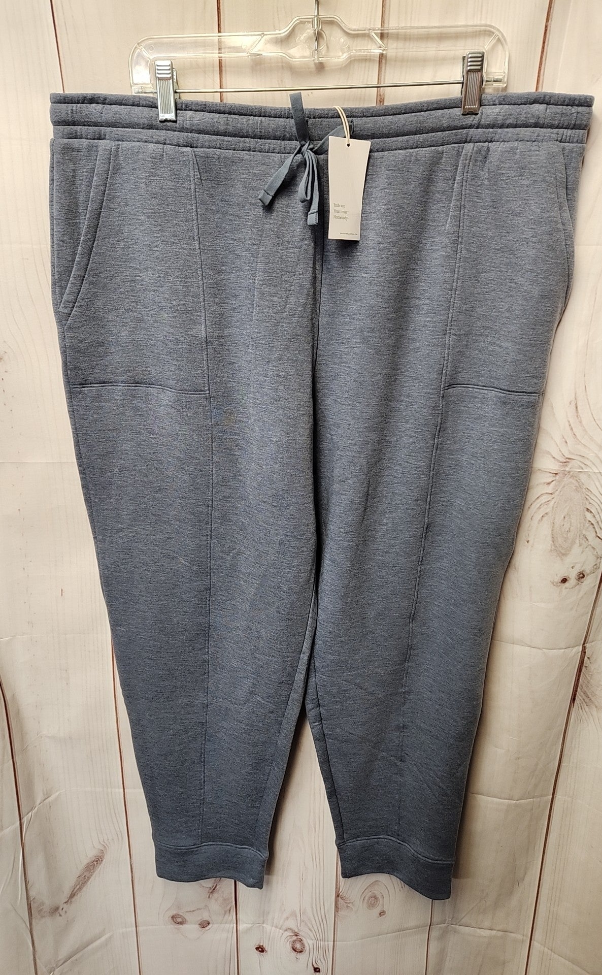 NWT Haven Well Within Women's Size XXL Blue Sweatpants