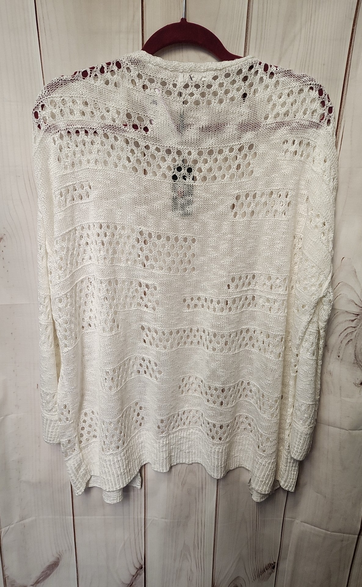 NWT Hotouch Women's Size S White Cardigan