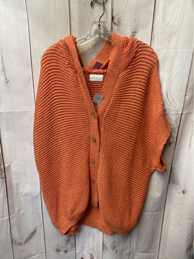 NWT Mia & Tess Women's Size L Coral Cardigan