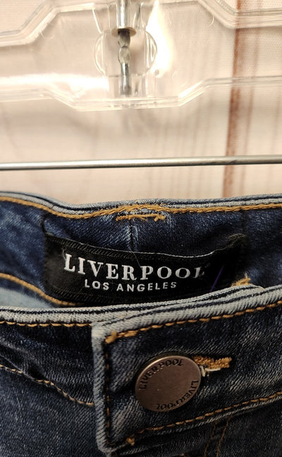 Liverpool Women's Size 32 (13-14) Blue Jeans High Rise Ankle