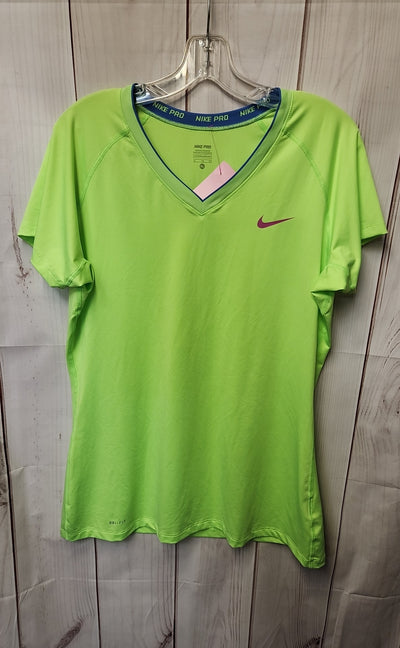 Nike Women's Size XL Green Short Sleeve Top