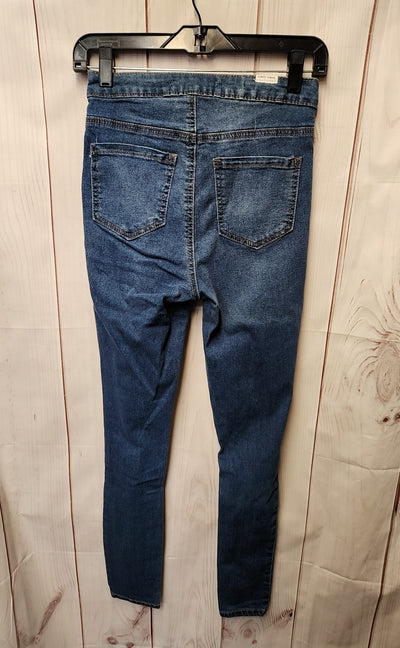 Almost Famous Women's Size 25 (0) Blue Jeans