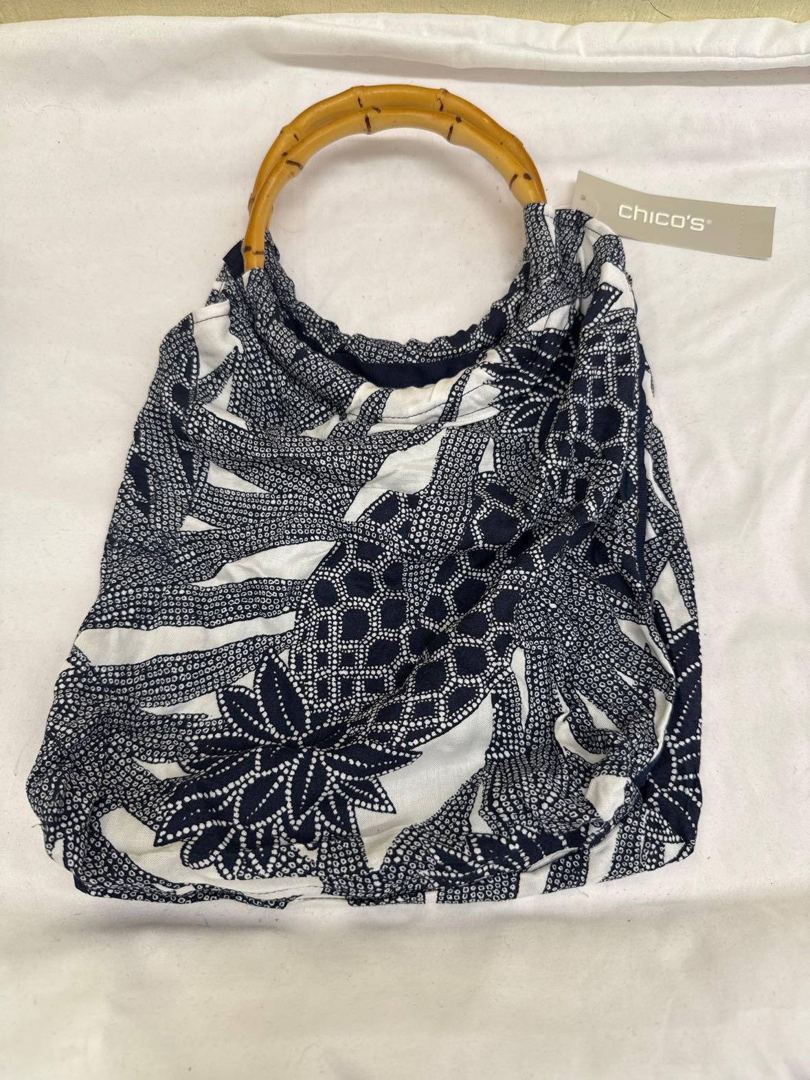 NWT Chico's Blue Purse Bag