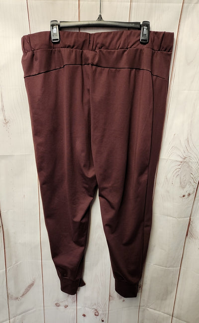 Spyder Women's Size XL Maroon Sweatpants