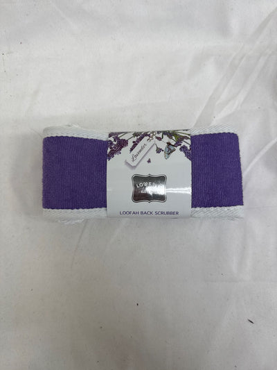 Lavender Loofah Back Scrubber Cosmetic