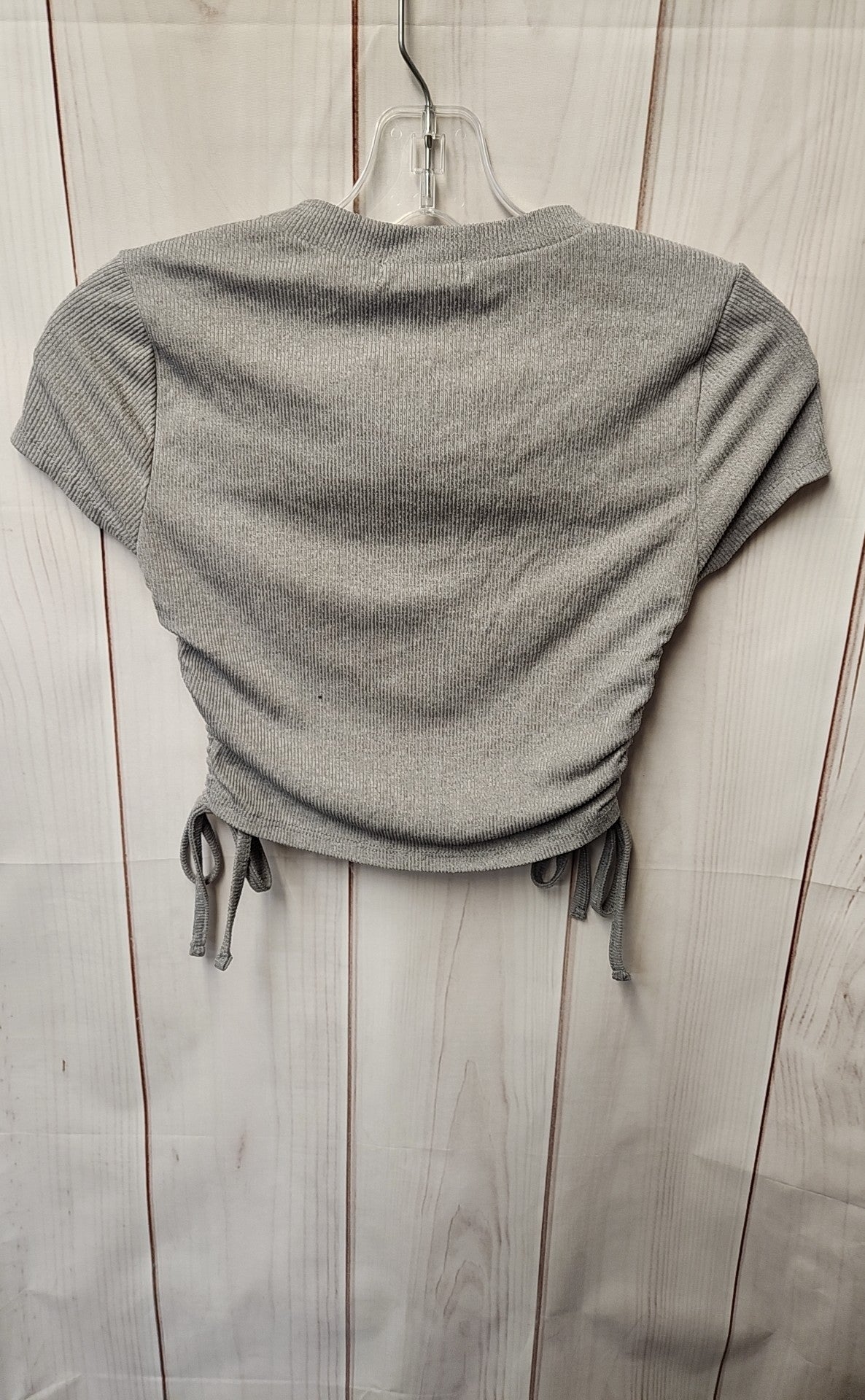 Jolie & Joy Women's Size S Gray Short Sleeve Top