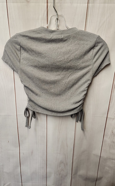 Jolie & Joy Women's Size S Gray Short Sleeve Top
