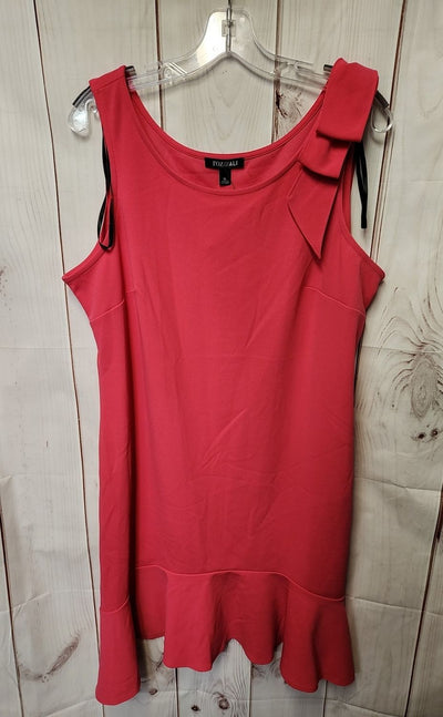 Roz & Ali Women's Size XL Pink Dress
