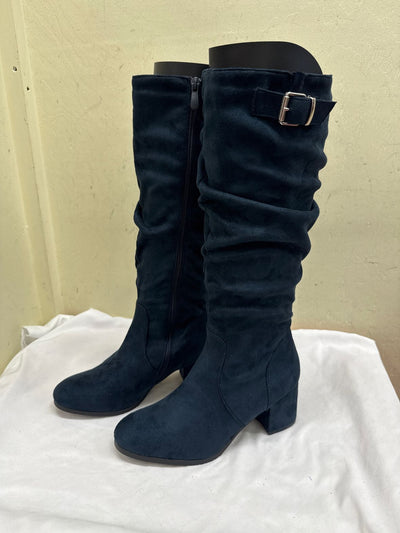 Dream Pairs Women's Size 8 Blue Boots Shoes