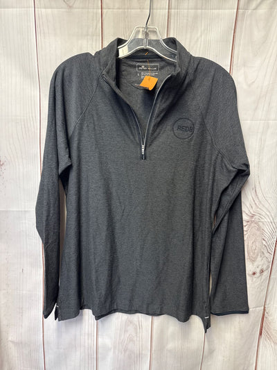NWT Peter MIllar Women's Size L Gray Long Sleeve Top