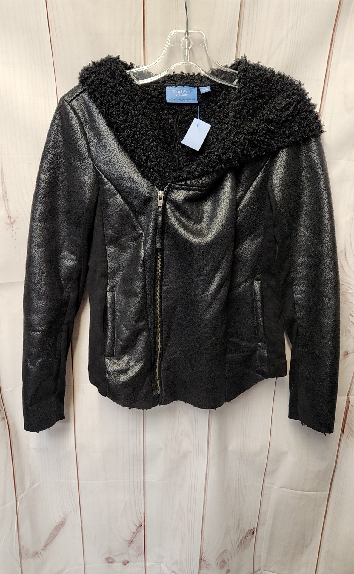 Simply Vera Women's Size XL Black Jacket
