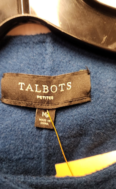 Talbots Women's Size M Petite Blue Jacket