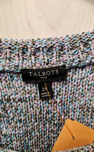Talbots Women's Size 12 Purple Sweater