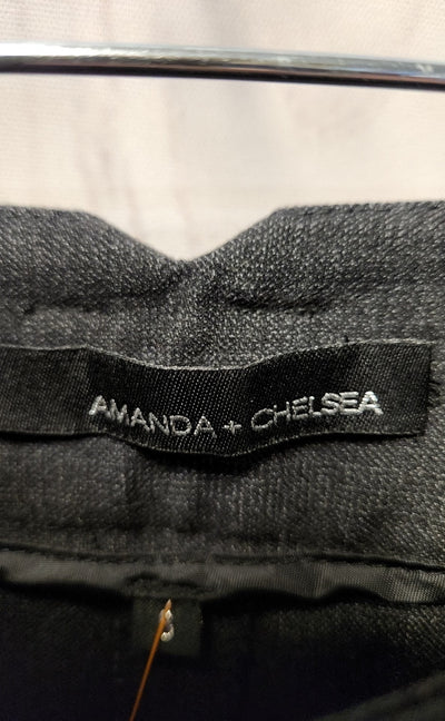 Amanda & Chelsea Women's Size 6 Gray Pants