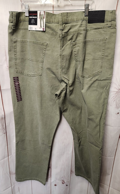 NWT Lucky Brand Men's Size 42x30 Green Pants