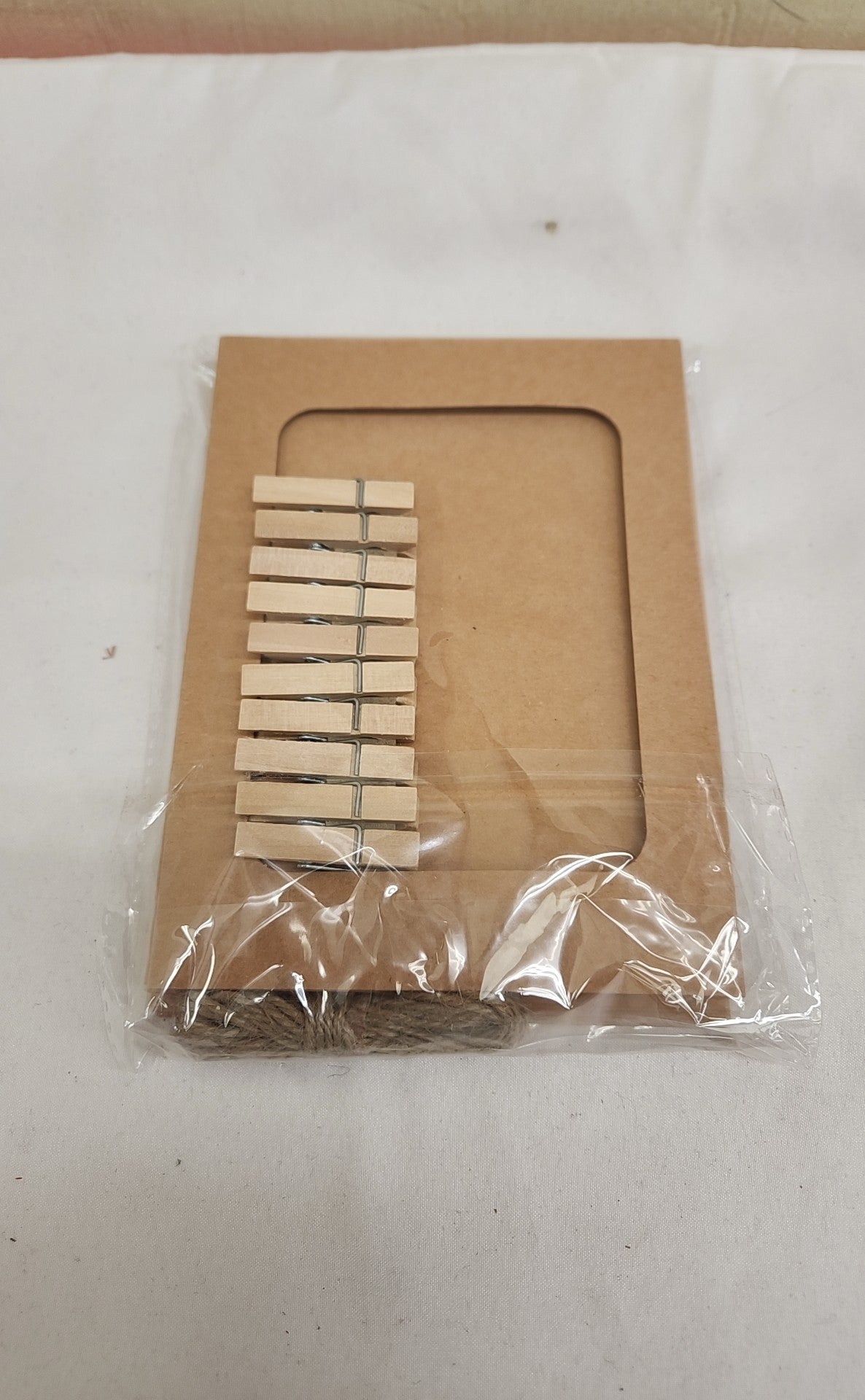 10 Pcs Photo Card with Clips Garland