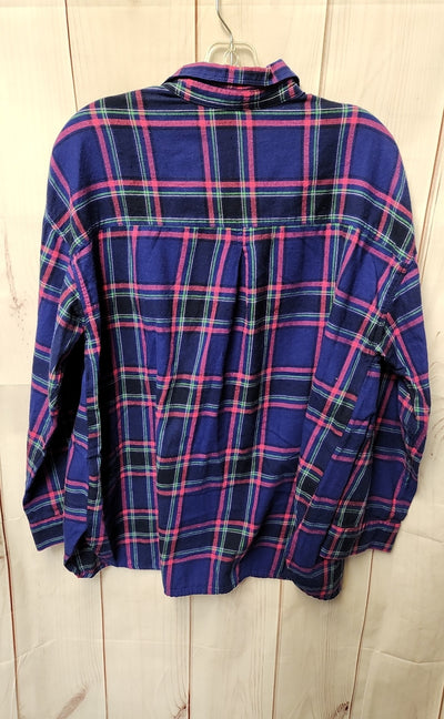 Old Navy Women's Size XL Purple Long Sleeve Top