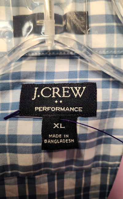J Crew Men's Size XL Blue Shirt