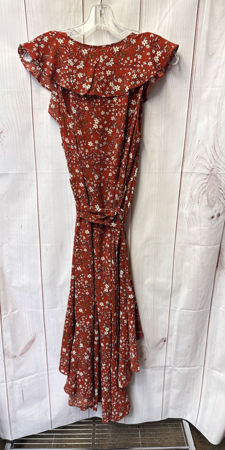 Max Studio Women's Size S Brown Floral Dress