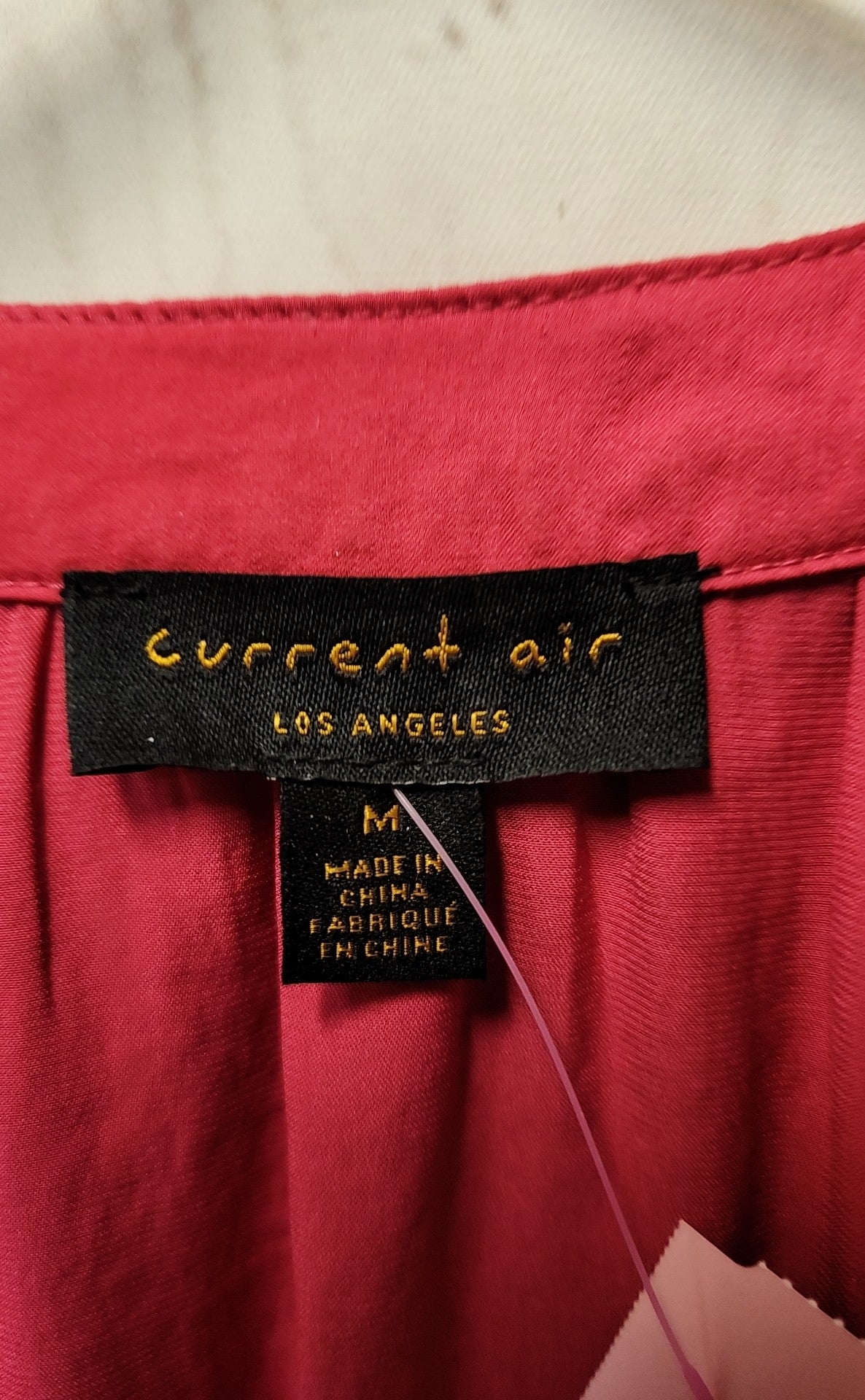 Current Air Women's Size M Pink Long Sleeve Top