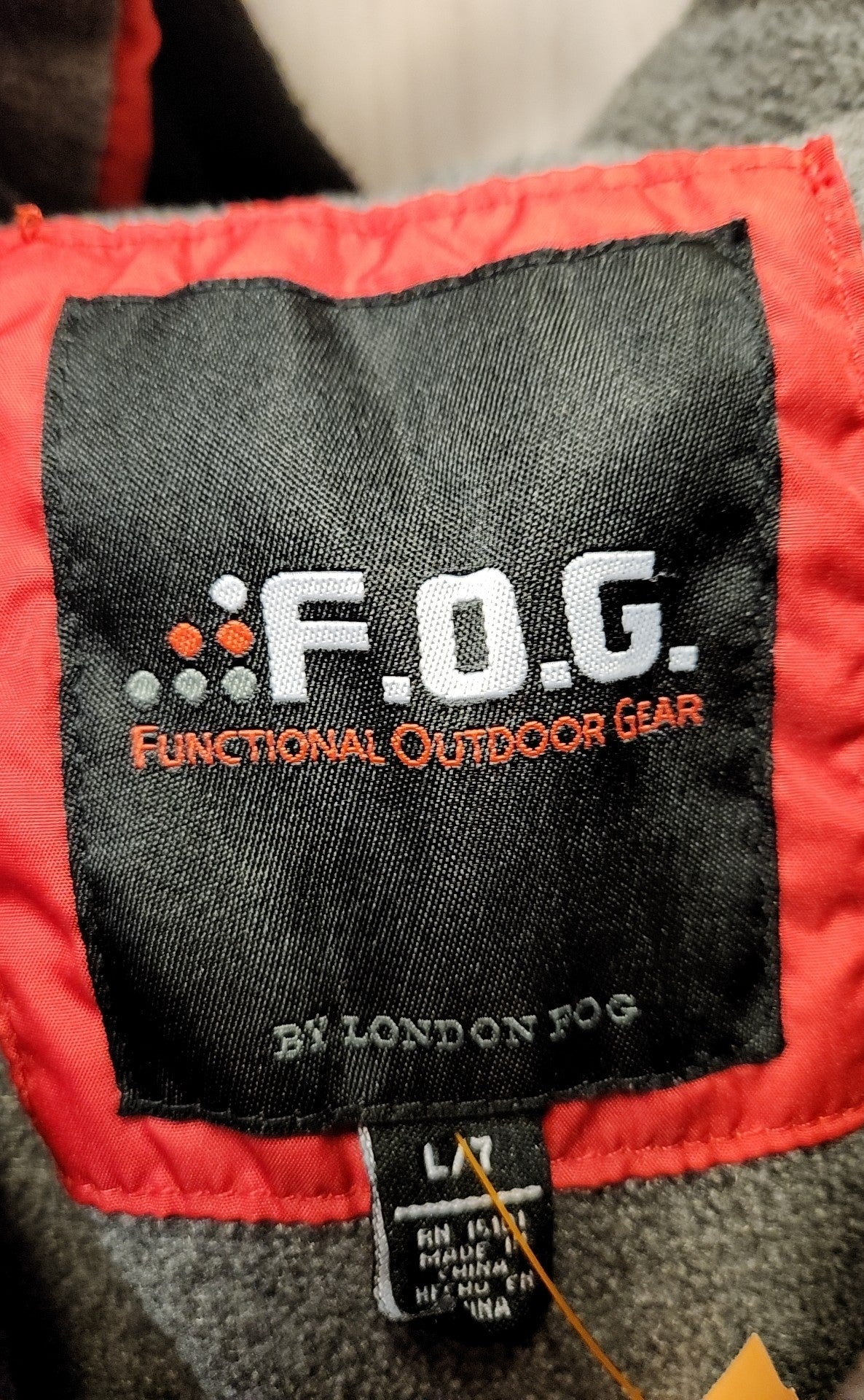 F.O.G. by London Fog Boy's Size 7 Red Jacket