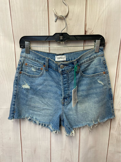 NWT Pistola Women's Size 28 (5-6) Blue Shorts