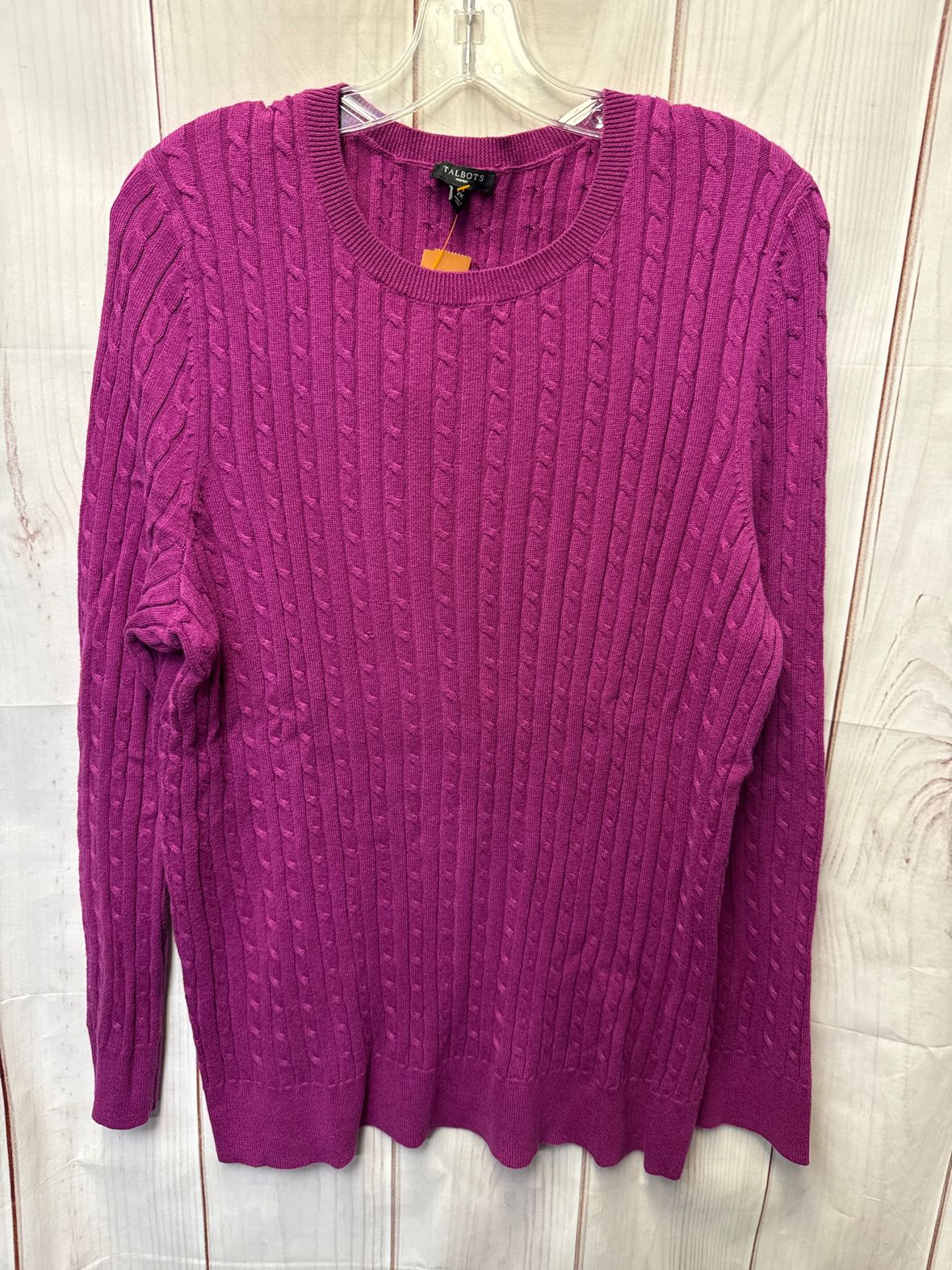 Talbots Women's Size 2X Purple Sweater