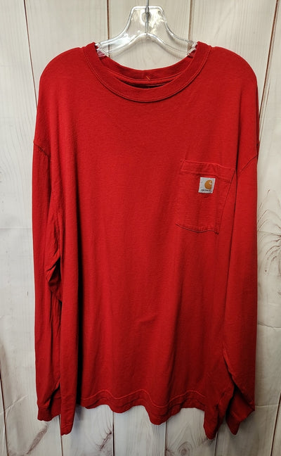 Carhartt Men's Size 2X Red Shirt