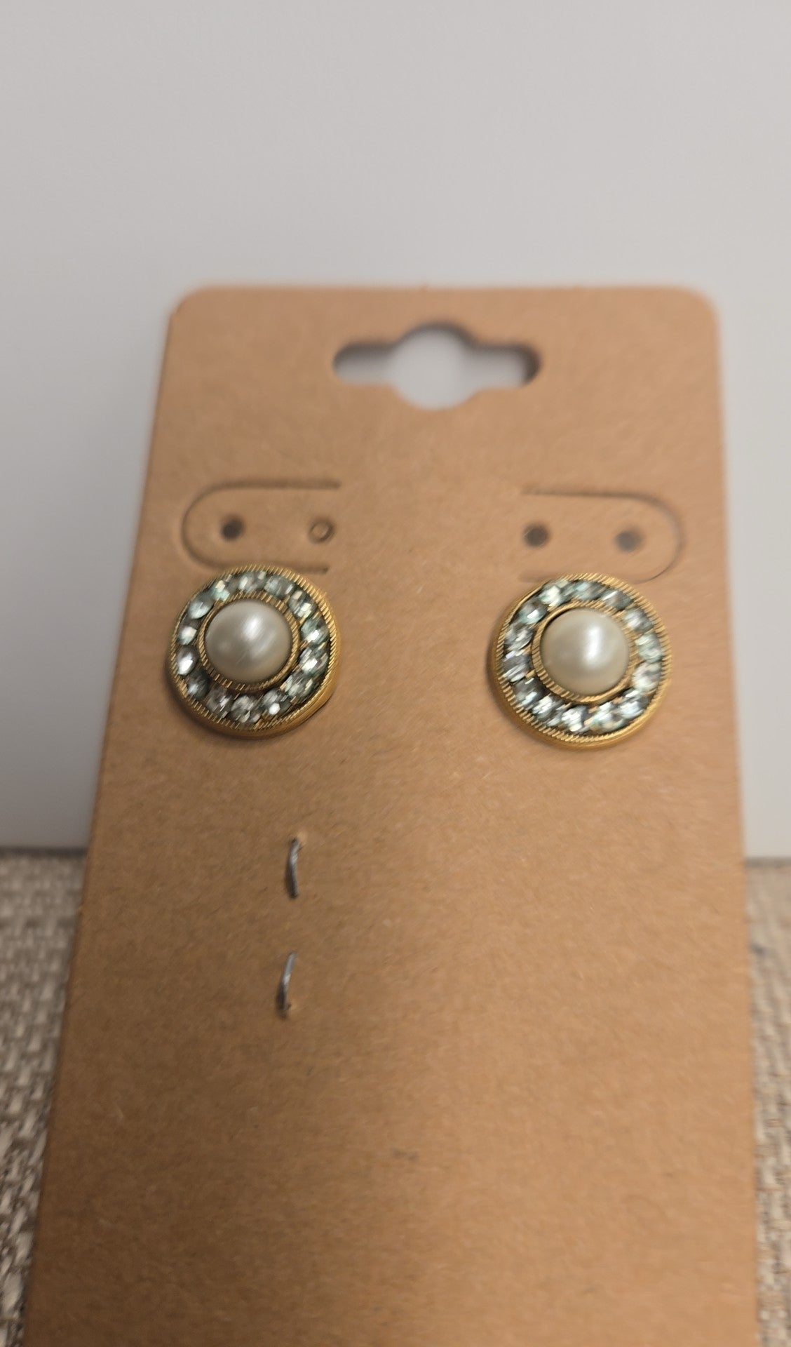 Pearl Stud Earrings