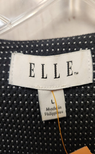 Elle Women's Size L Black Dress