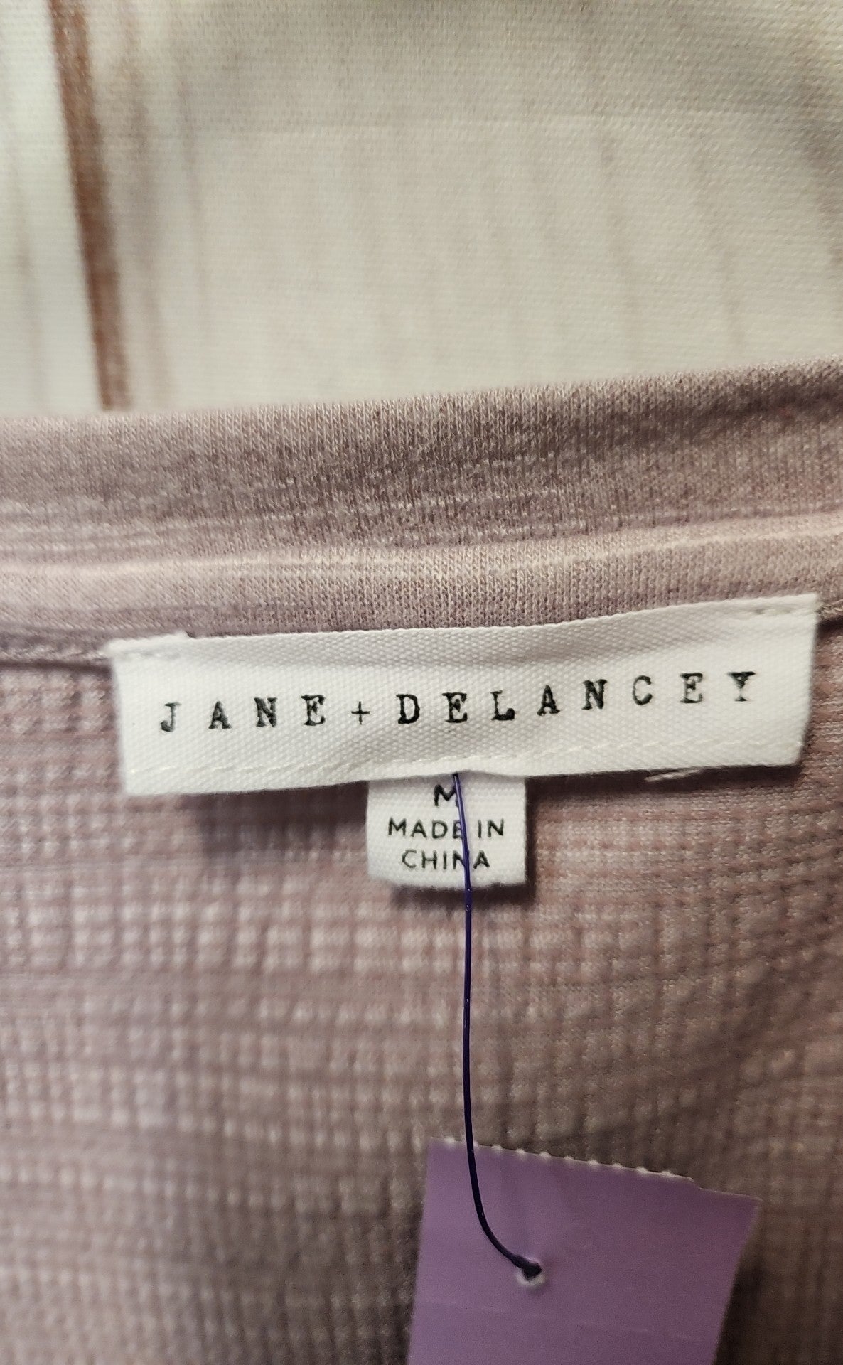 Jane & Delancey Women's Size M Purple Short Sleeve Top