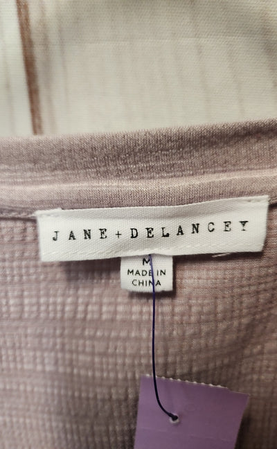 Jane & Delancey Women's Size M Purple Short Sleeve Top