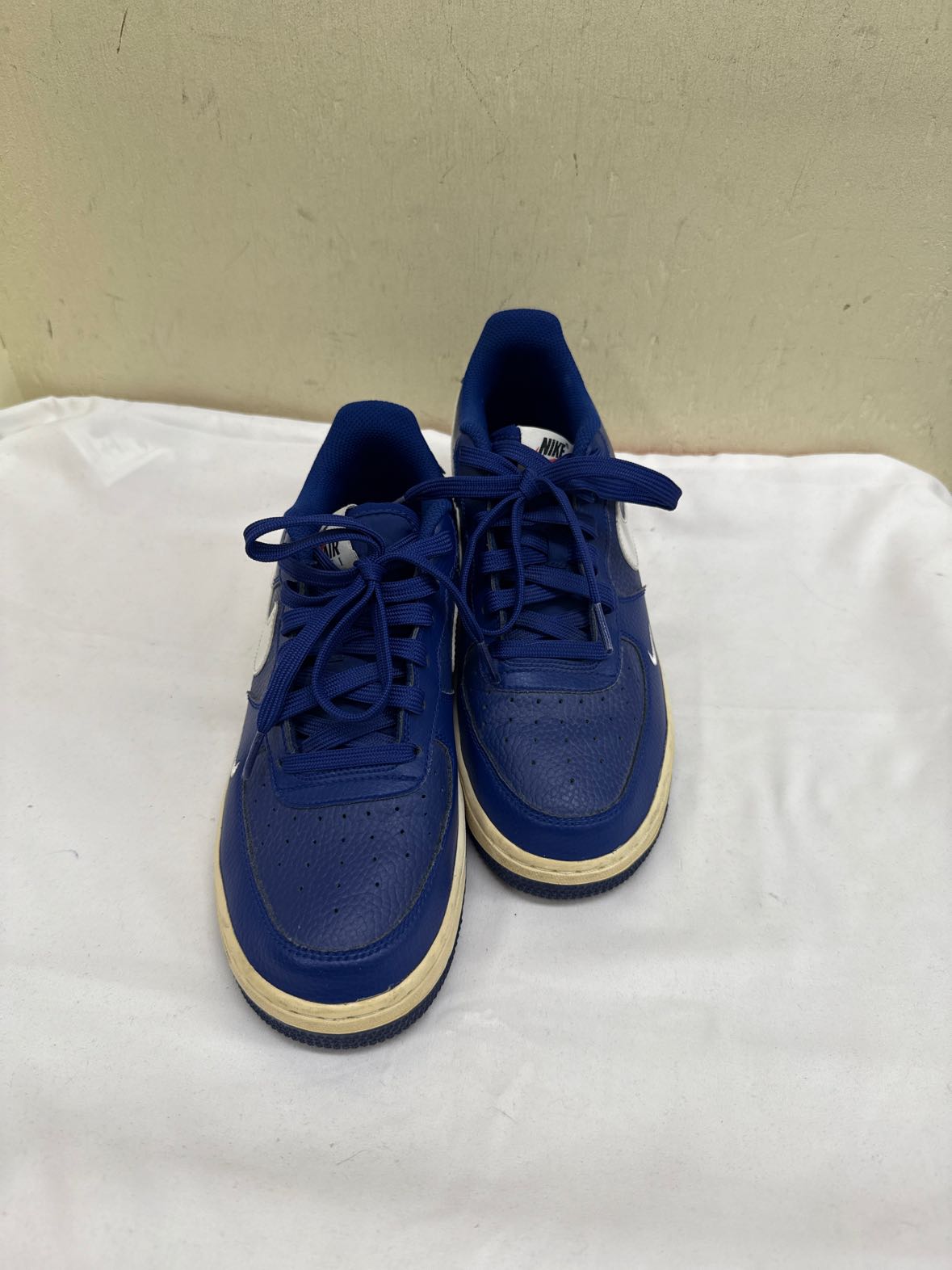 Nike Air Force 1 GS Boy's Size 7 Blue Sneakers
