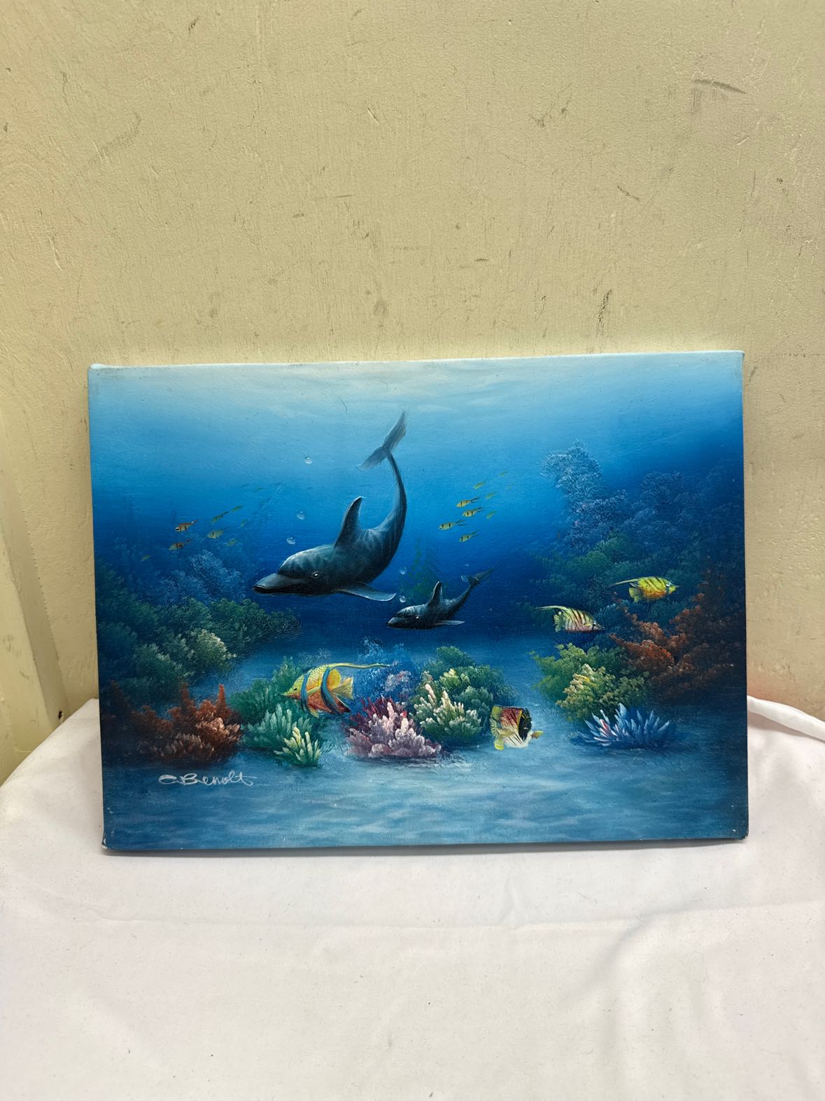 Dolphin Unframed Art