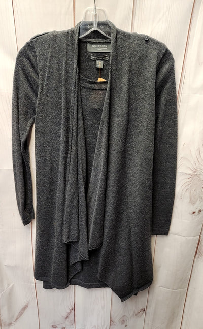 Coercion Women's Size XS Gray Sweater