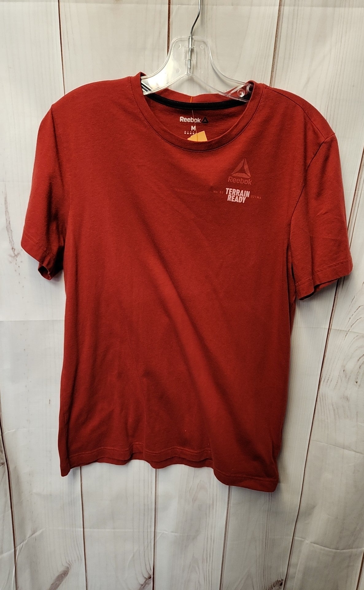 Reebok Men's Size M Red T-Shirt No. 02 Terrain Ready 021MA