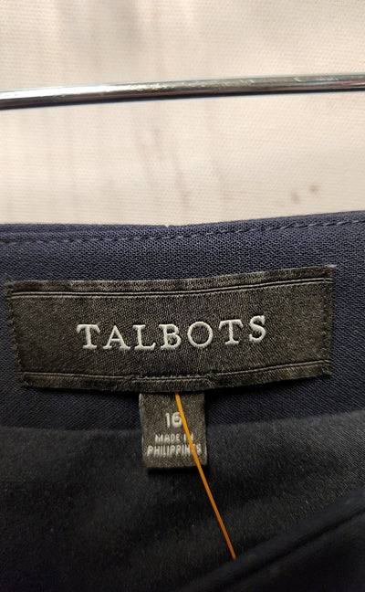 Talbots Women's Size 16 Navy Pants